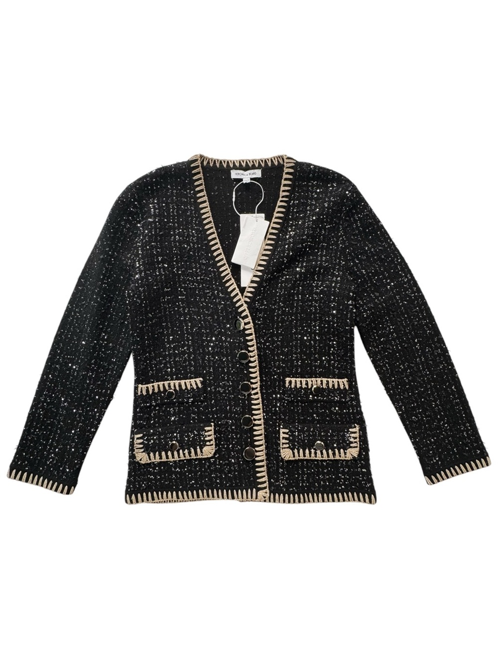 Veronica Beard Ceriani Knit Jacket | EXTRA SMALL NWT - Picture 7 of 12